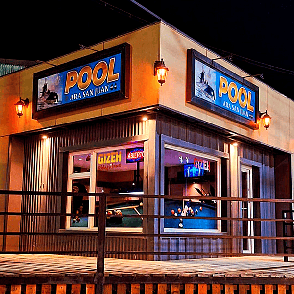 POOL ARA SAN JUAN - Pool - Servicio de juegos - Bebidas - Foto Principal - Ushuaia City POOL ARA SAN JUAN - Pool - Servicio de juegos - Bebidas - Foto Principal - Ushuaia City