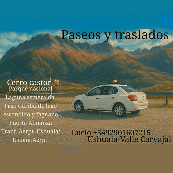 PASEOS Y TRASLADOS - Paseos y traslados - Foto Principal - Ushuaia City PASEOS Y TRASLADOS - Paseos y traslados - Foto Principal - Ushuaia City
